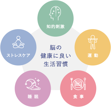 脳の健康に良い生活習慣とは…