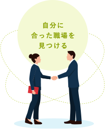 自分に合った職場を見つける