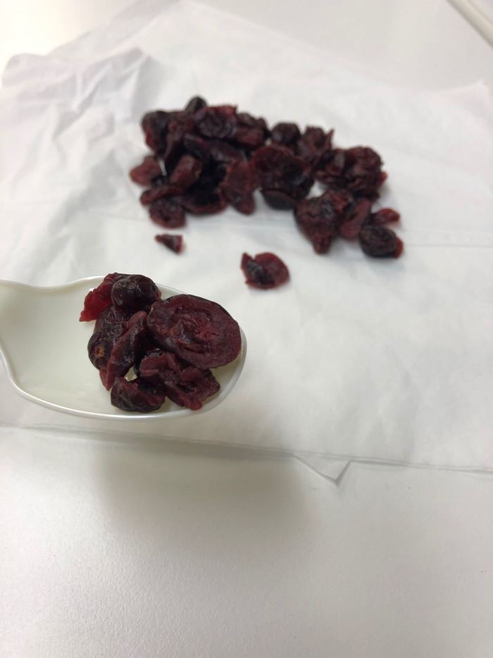 マインドフルネス瞑想のために使用されるクランベリー