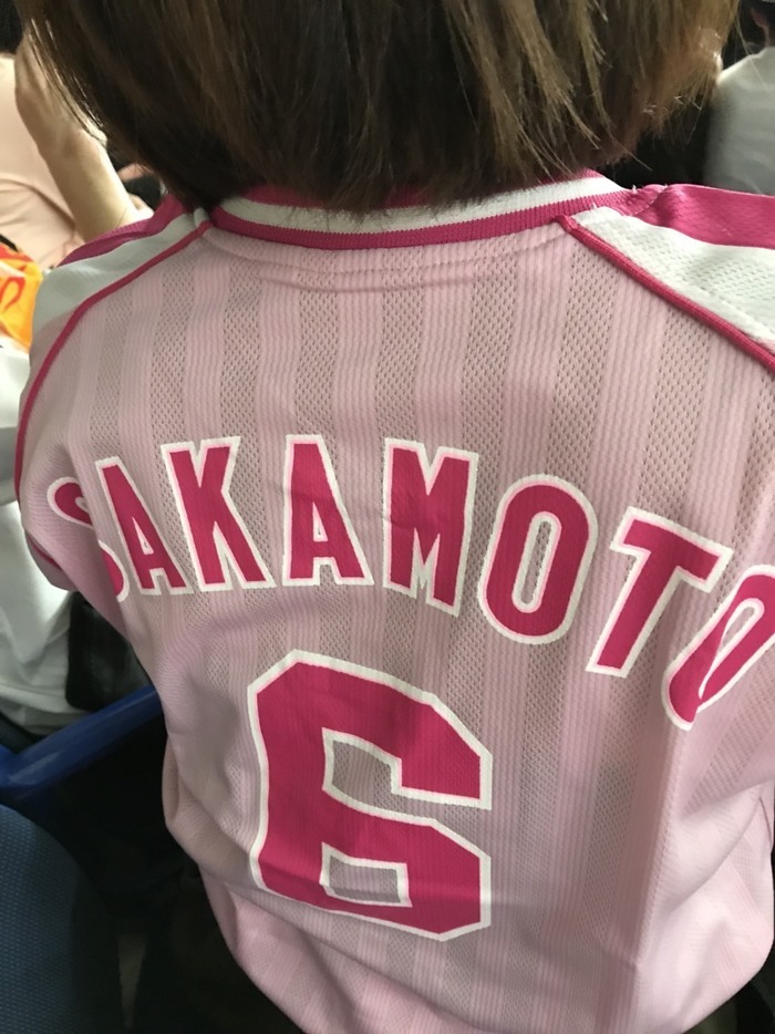 坂本選手の背番号