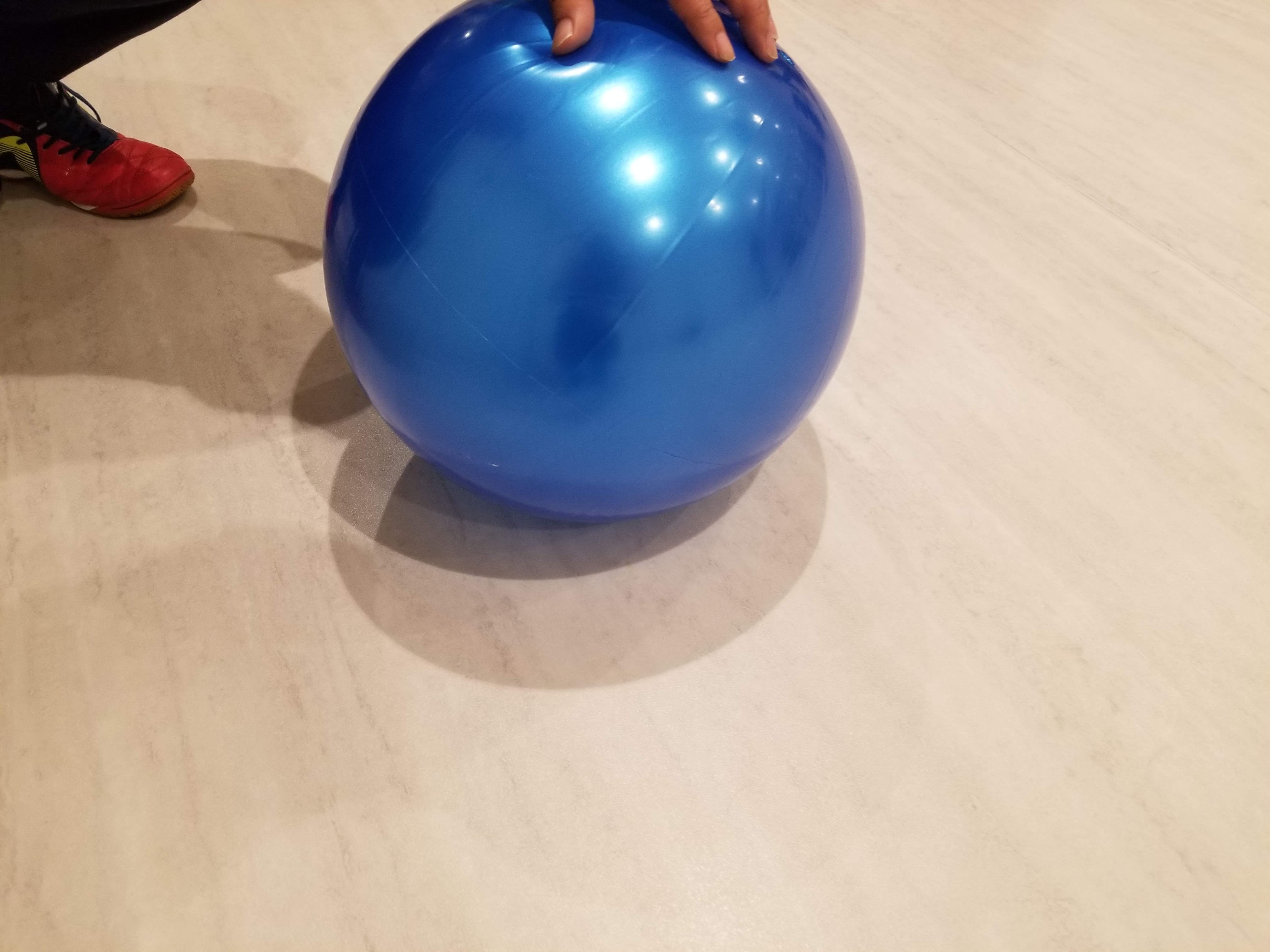 「リトミックプログラム」に用いられるボール