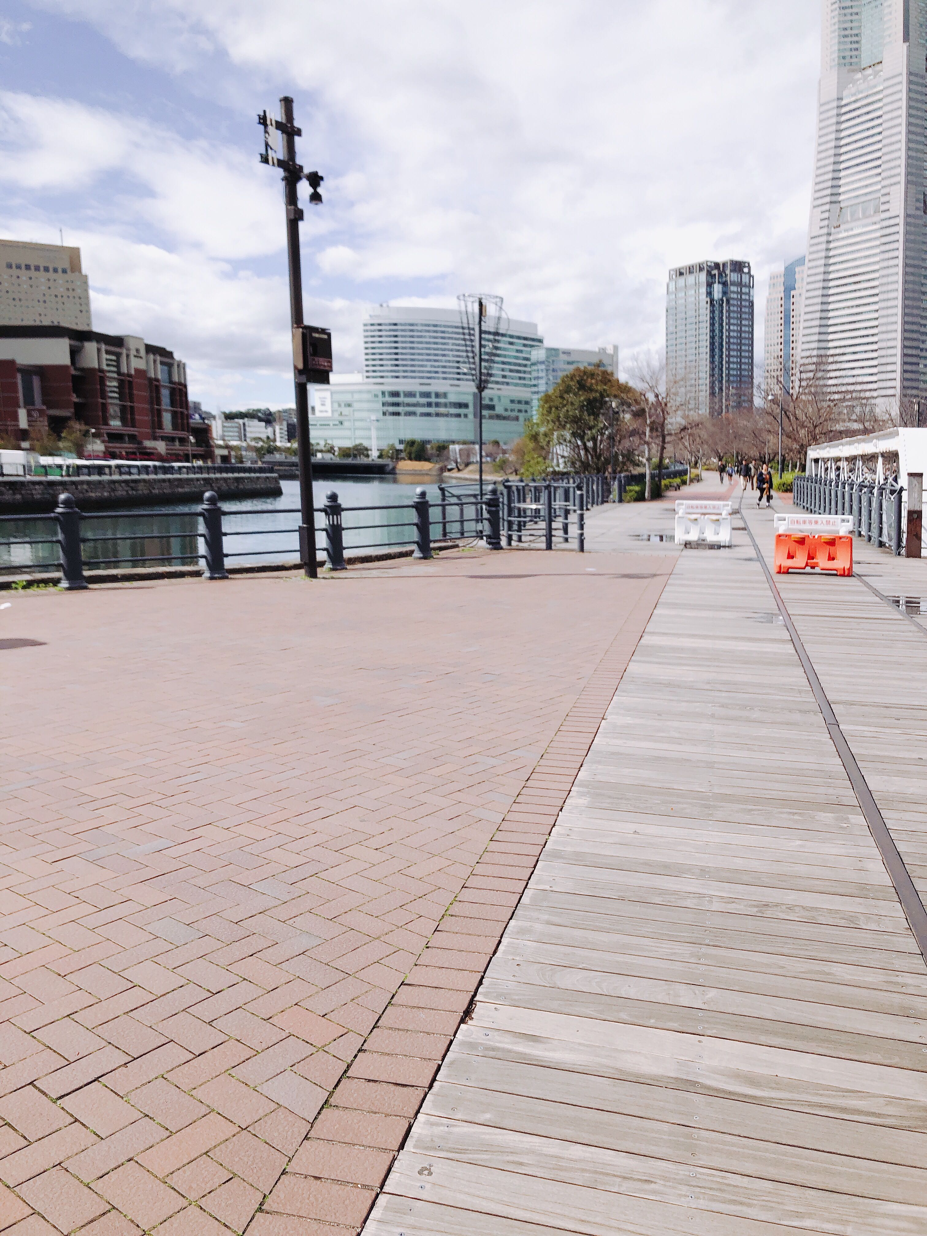 桜木町周辺をゆっくりと歩く横浜センターのウォーキングプログラム