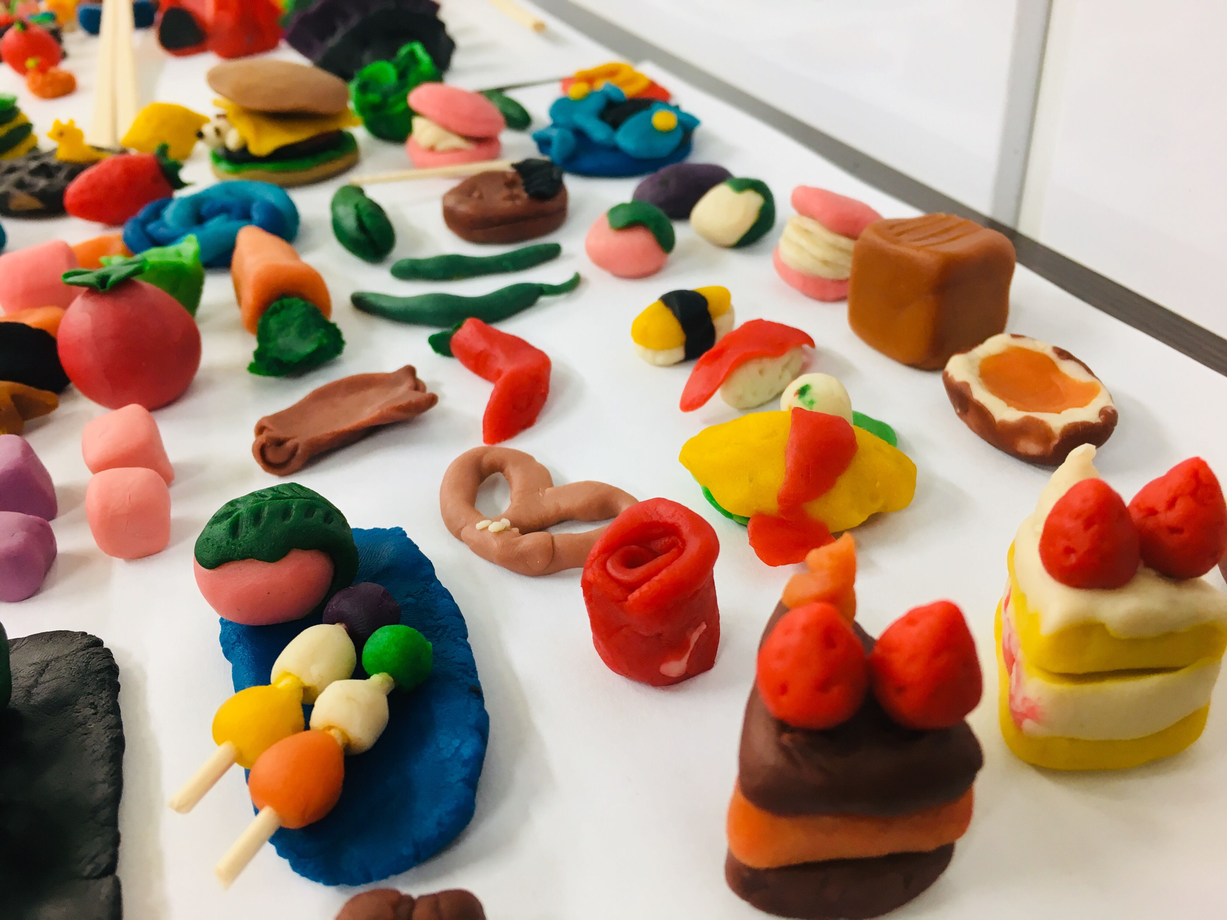 クレイアートで作った作品たち