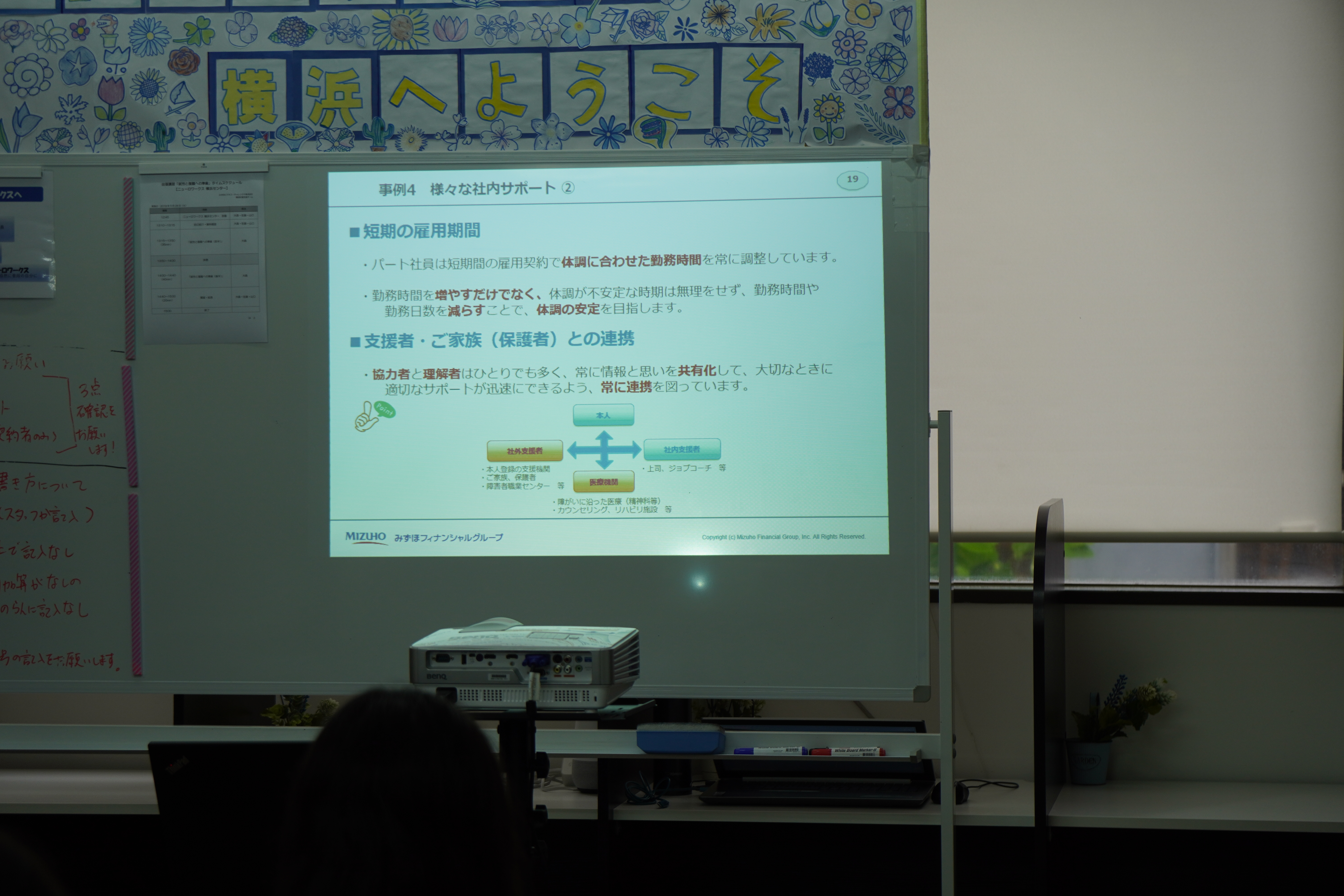 みずほビジネス・チャレンジド様のプログラムで使用されたスライド
