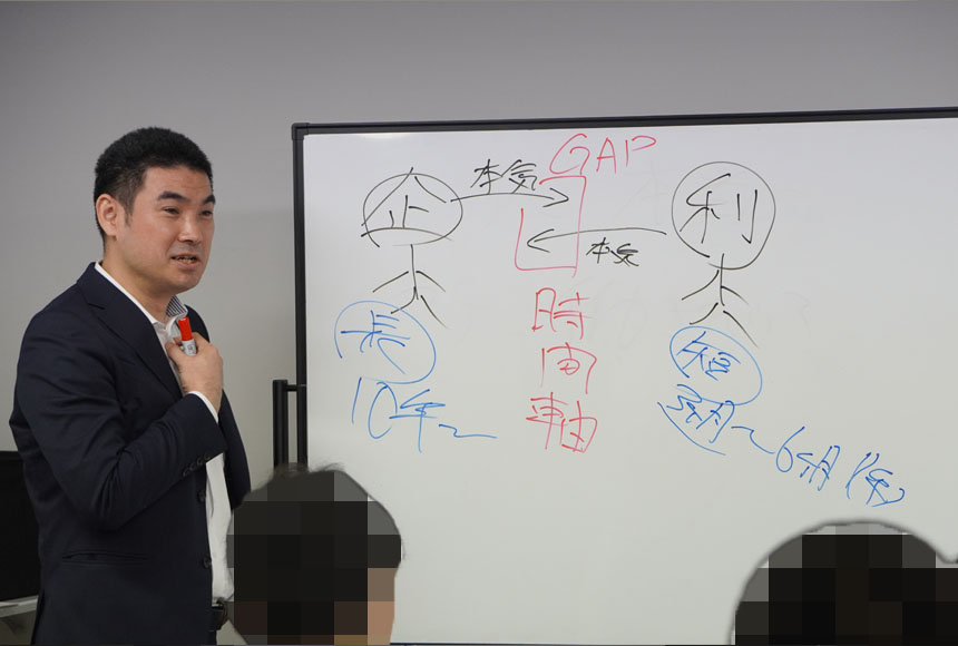 NANAIRO様出張プログラム講師の白砂様