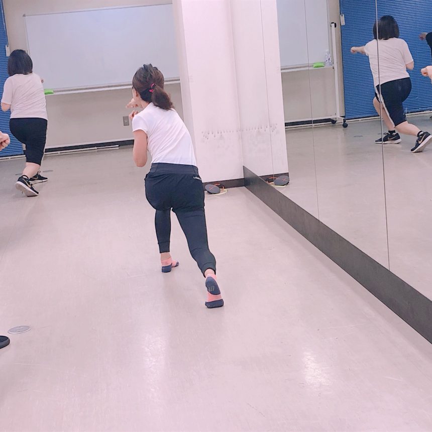 キックボクシングプログラムの様子