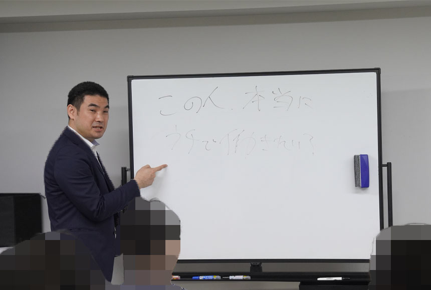 NANAIRO様出張プログラム講師の白砂様