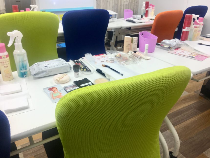 資生堂様出張プログラムの様子