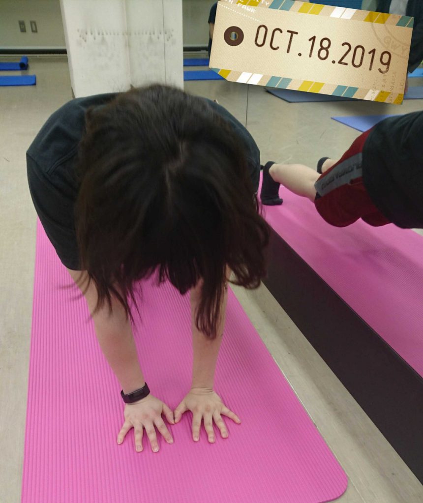 インターバルトレーニングをする様子