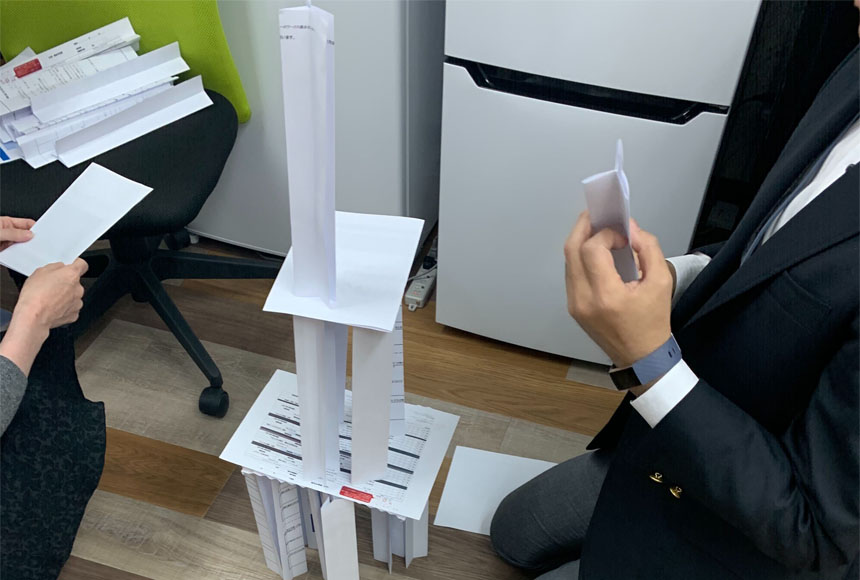 ペーパータワーチャレンジプログラム