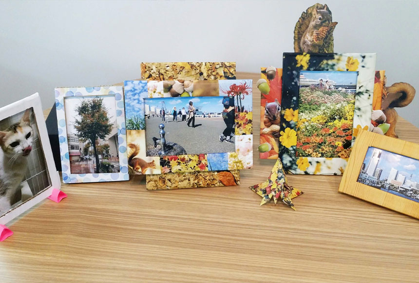 写真と額縁を作成するプログラム