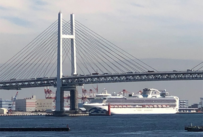 ウォーキングで大黒ふ頭へ