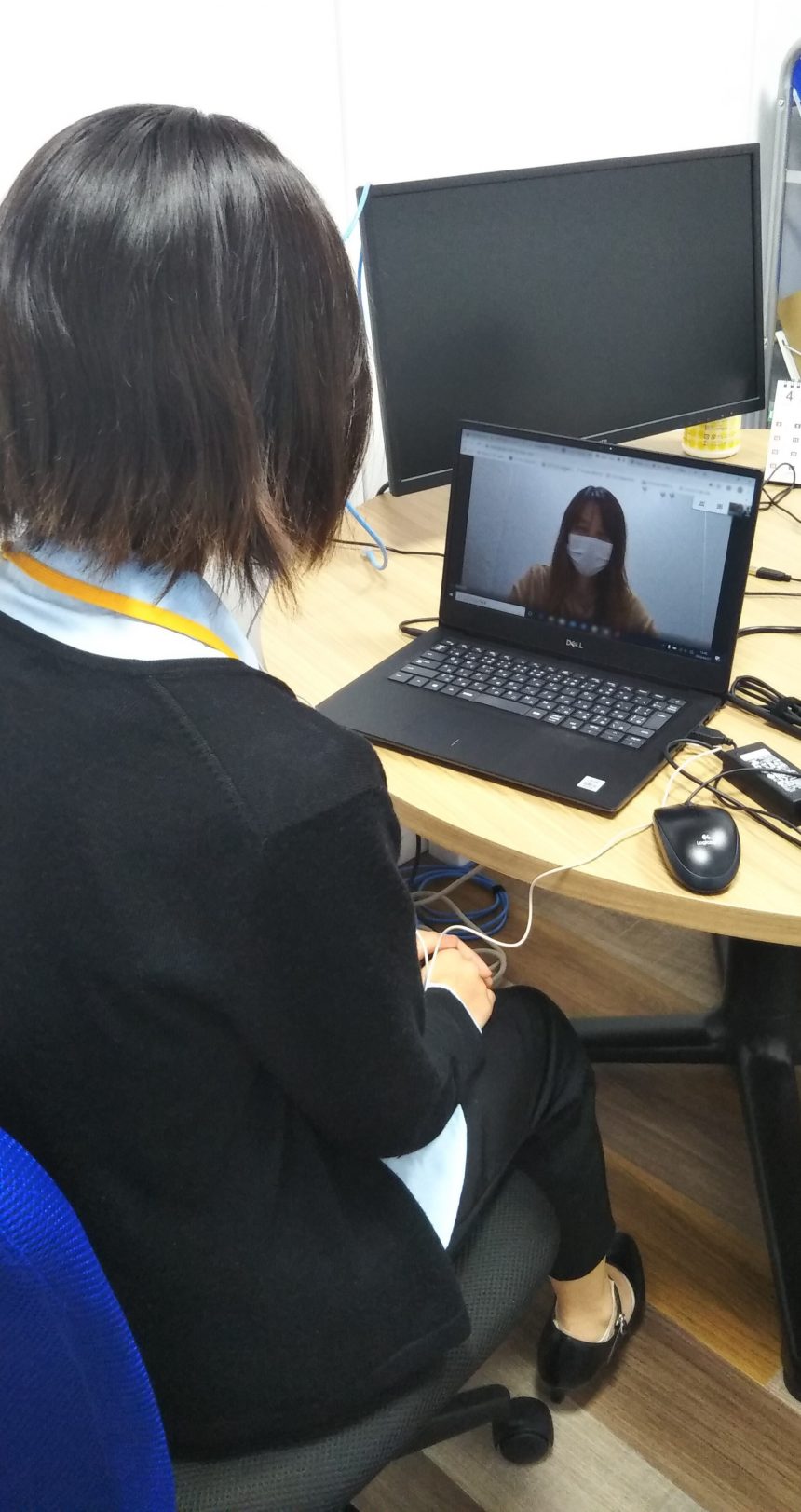 在宅訓練の様子