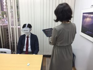 VR体験の様子