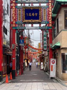 ウォーキングで横浜中華街