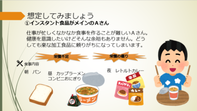 偏った食事にプラスα