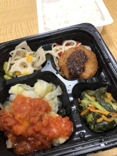 栄養バランスを考えたランチ