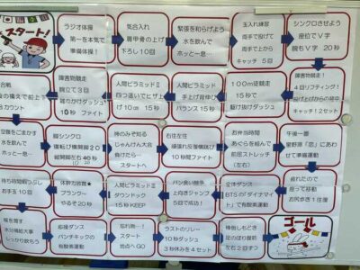 「運動会」すごろく